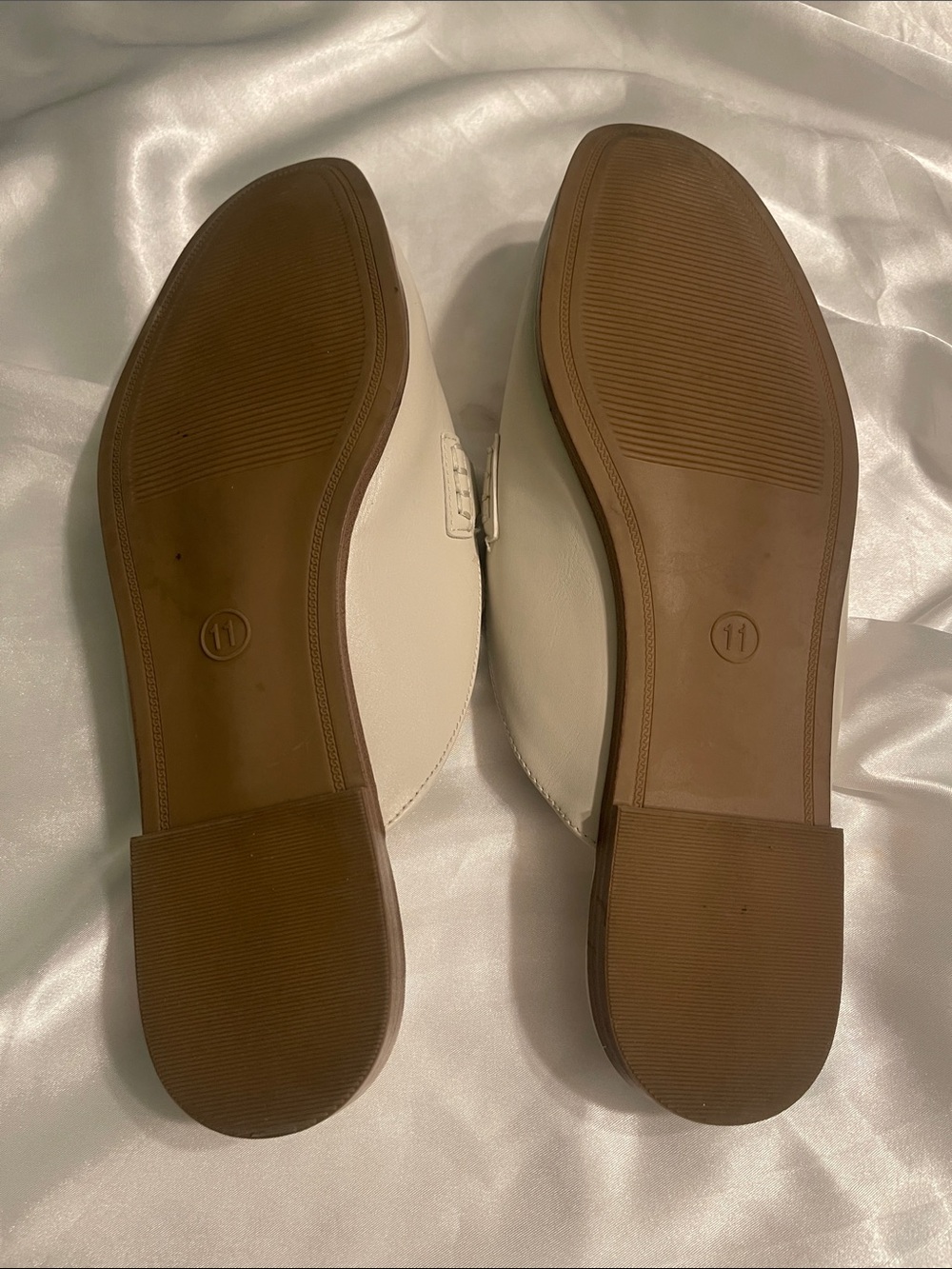 a new day Cream Faux-Leather Horsebit Mule Slides - Picture 5 of 5